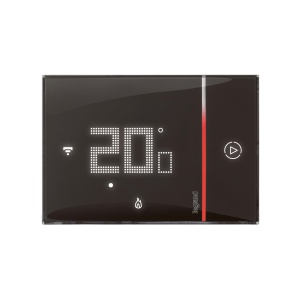 Termostat inteligent Legrand Smarther cu Netatmo 49039 montaj incastrat 2 module negru