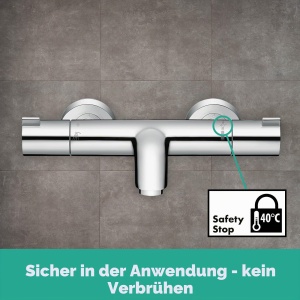 Termostat pentru cada hansgrohe Ecostat 1001 CL, crom, cu SafetyStop, 20 lmin - Img 4