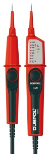 Tester de tensiune Benning DUSPOL Expert 50262 12-1000V ACDC RosuNegru