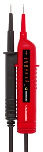 Tester de tensiune BENNING PROFIPOL 12-690V ACDC, 2-polig, IP54, rosunegru
