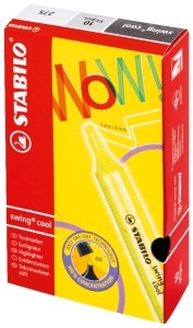 Textmarker STABILO swing cool, 14 culori, 2 grosimi, tehnologie Anti-Dry-Out - Img 9