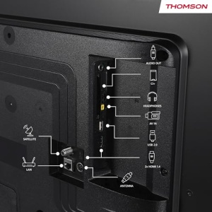 Thomson 40" (100 cm) FHD Smart TV, Wi-Fi, Control vocal, HDR10, Dolby Audio, Tuner triplu (cablu/satelit/antena), HDMI, USB, Netflix, YouTube, Prime Video, Disney+ - 40FT2S35 - Img 4