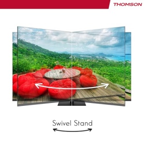 Thomson 43 inch (109cm) QLED Central Stand Google Smart TV, Wi-Fi, Dolby Audio, Bluetooth 5.1, Tuner triplu (cablu/satelit/antena), HDMI, CI+, Panou A+ - 43QG5C14 - Img 14