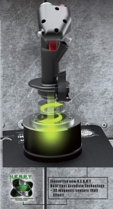 Thrustmaster Hotas Warthog Flightstick - Joystick de inalta precizie pentru PC - Simulare realista de zbor - Controler de jocuri USB - Img 8