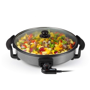 Tigaie electrica Tristar PZ-2964, 40 cm, 1500 W, antiaderenta, neagra
