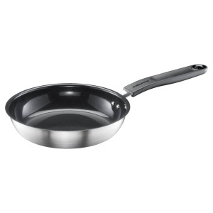 Tigaie Fiskars 20 cm, inox reciclabil, rezistenta la temperaturi inalte - Img 1