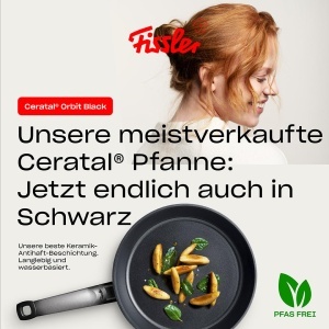 Tigaie Fissler Ceratal Comfort 28 cm Negru Antiaderenta Inductie - Img 2