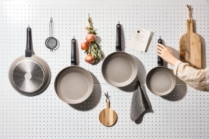 Tigaie Fissler Ceratal Evo Comfort, 26 cm, gri cald, ceramica antiaderenta - Img 10