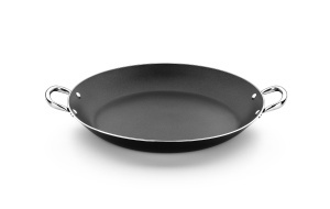 Tigaie paella Monix Resistent Plus, 38 cm, aluminiu, antiaderenta