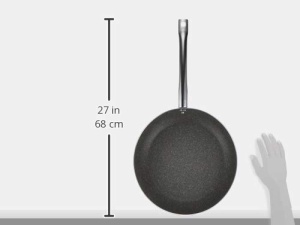 Tigaie profesionale Ballarini 2800, 36 cm, metal, gri - Img 5