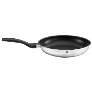 Tigaie ROSLE Basic Line, 28 cm, inox, antiaderenta, pentru toate tipurile de plite - Img 2