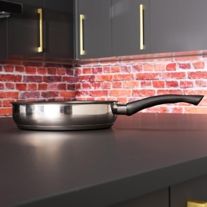 Tigaie Russell Hobbs RH02629EU7, 24 cm, inox, antiaderenta, pentru toate plitele - Img 3
