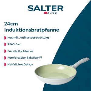 Tigaie Salter Earth Series 24cm Ceramica Antiaderenta Compatibila Inductie - Img 2
