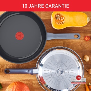 Tigaie Tefal Duetto On 28 cm, antiaderenta ceramica, cu maner solid, pentru toate tipurile de plite - Img 5
