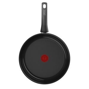 Tigaie Tefal Renew On Black 28 cm, ceramica, reciclata, neagra - Img 3