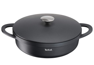Tigaie Tefal Trattoria E21872 28 cm Aliaj Aluminiu Antiaderenta Compatibila cu Inductie