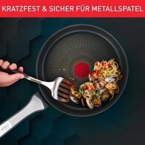 Tigaie Tefal Unlimited On G25939 28 cm Antiaderenta Titanium Indicator Thermo-Signal Compatibila Inductie - Img 6