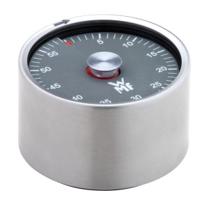 Timer de bucatarie magnetic WMF, Cromargan inox, 60 minute, alarma sonora - Img 5