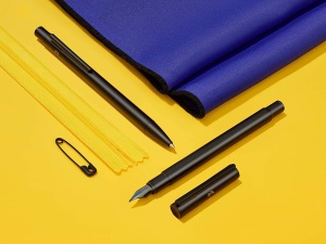 Tintenroller Faber-Castell Neo Slim Negru, Design Elegant, Metalic - Img 7