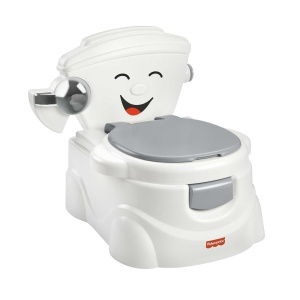 Toaleta Interactiva Fisher-Price HJC38, pentru Topfchentraining, cu Muzica si Sunete