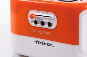 Toaster Ariete 159, 2 felii, 700 W, 9 niveluri de rumenire, alb - Img 7