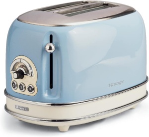 Toaster Ariete Vintage 155, 2 feliute, 810W, albastru - Img 6