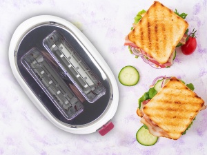 Toaster BEPER P101TOS100, 2 feliute, 7 niveluri rumenire, inox - Img 7