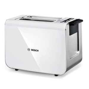 Toaster Bosch Styline TAT8611N, 800W, Functie Lift, InoxAlb