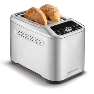 Toaster Cuisinart Smart Elite cu 2 fante, inox, functii Bagel si decongelare