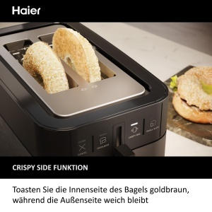 Toaster Haier I-Master HTO5A3, 2 felii, 1150W, extra adancime, 7 niveluri rumenire - Img 6