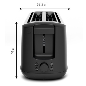 Toaster Moulinex Subito 4, 1700 W, 2 fante, inox - Img 7