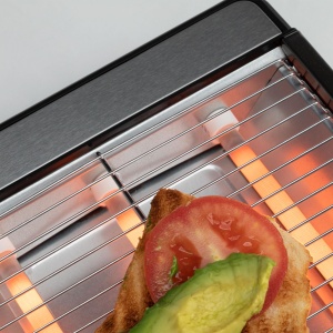 Toaster orizontal JATA JETT1590, 1000 W, 6 niveluri de rumenire, inox - Img 4