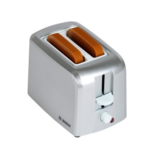 Toaster pentru copii Theo Klein 9210 cu functie mecanica, 2 felii toast, 15 cm x 12 cm x 10,5 cm