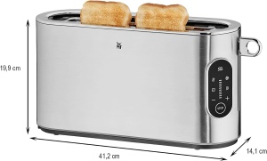Toaster WMF Lumero XXL Cromargan LED 10 trepte de rumenire - Img 3