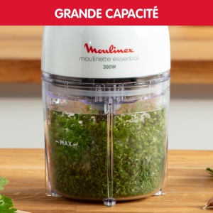 Tocator electric Moulinex DJ5201 3-in-1 300W 04L lame din inox - Img 4