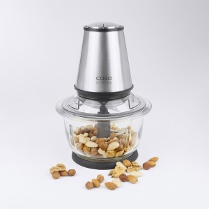 Tocator universal CASO UZ 400 12L lame inox recipient din sticla - Img 3