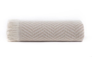 Todocama Cuvertura Multifunctionala 100 Bumbac Recycled Herringbone Design