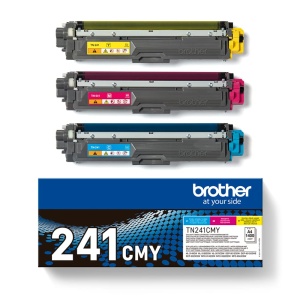 Toner Original Brother TN-241CMY Multipack 3 Culori, 1400 Pagini - Img 2