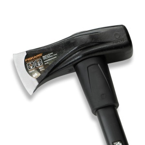 Topor si ciocan Fiskars X46, 2 in 1, lama otel intarit, greutate 4.6 kg, negruportocaliu - Img 7