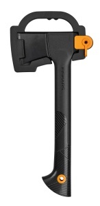 Topor universal Fiskars Solid A6, 39 cm, otel de calitate, negru - Img 1