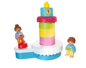 Tort de aniversare PLAYMOBIL JUNIOR 72086 cu figurine si iluminare rotativa, pentru copii 1-4 ani - Img 6