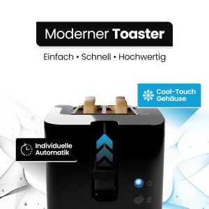Toster Bomann TA 6065 CB 2 felii functie de dezghetare negru - Img 4