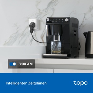 TP-Link Tapo Smart Wi-Fi Socket Tapo P110 cu control al consumului de energie, Smart Home Alexa Socket, Functioneaza cu Alexa, Google Home, Control vocal, Acces de la distanta, Nu este necesar Hub, Mini - Img 3