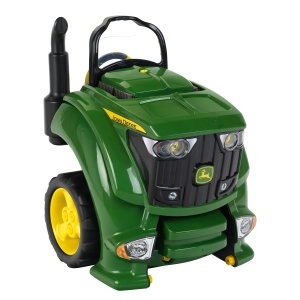 Tractor cu motor John Deere, 56 piese, pentru copii de la 3 ani