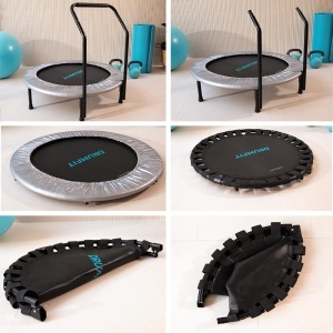Trambulina fitness pentru adulti Cecotec Drumfit Jump 920, 92 cm, pliabila, greutate maxima 100 kg - Img 3