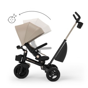 Tricicleta Kinderkraft Aveo 2 PRO 6in1, Bej, Compacta si Regabila - Img 4