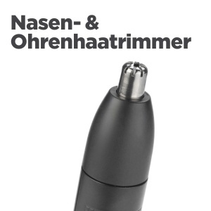 Trimmer BaByliss E650E Nas si Urechi Sistem 2 Lame Negru - Img 3