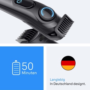 Trimmer barba Braun Series 3 BT3520, negru, 40 lungimi, 50 min autonomie - Img 6