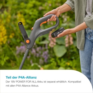 Trimmer de iarba Gardena EasyTrim 25, 18V, 2-in-1, usor si ergonomic - Img 6