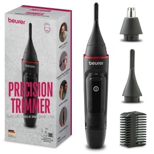 Trimmer de precizie Beurer MN3X 3 atasamente rezistent la apa IPX4